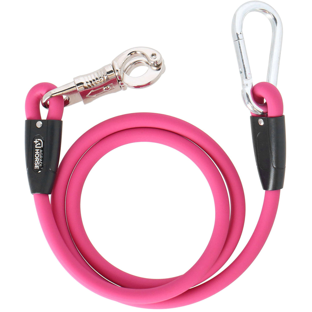 Agradi Horse Anbindestrick Silicone Hot Pink