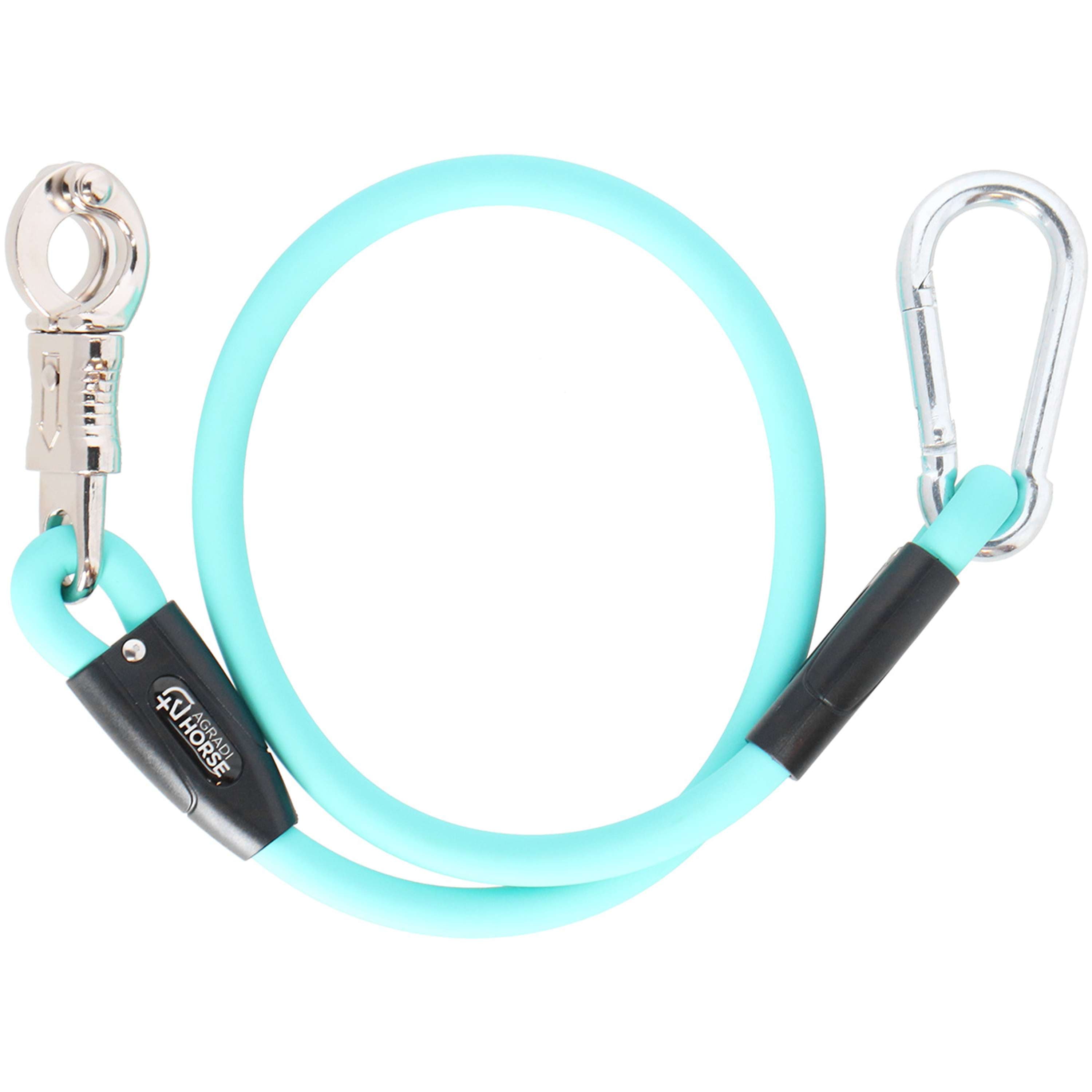 Agradi Horse Anbindestrick Silicone Aqua