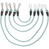 Agradi Horse Anbindestrick Silicone Hellblau