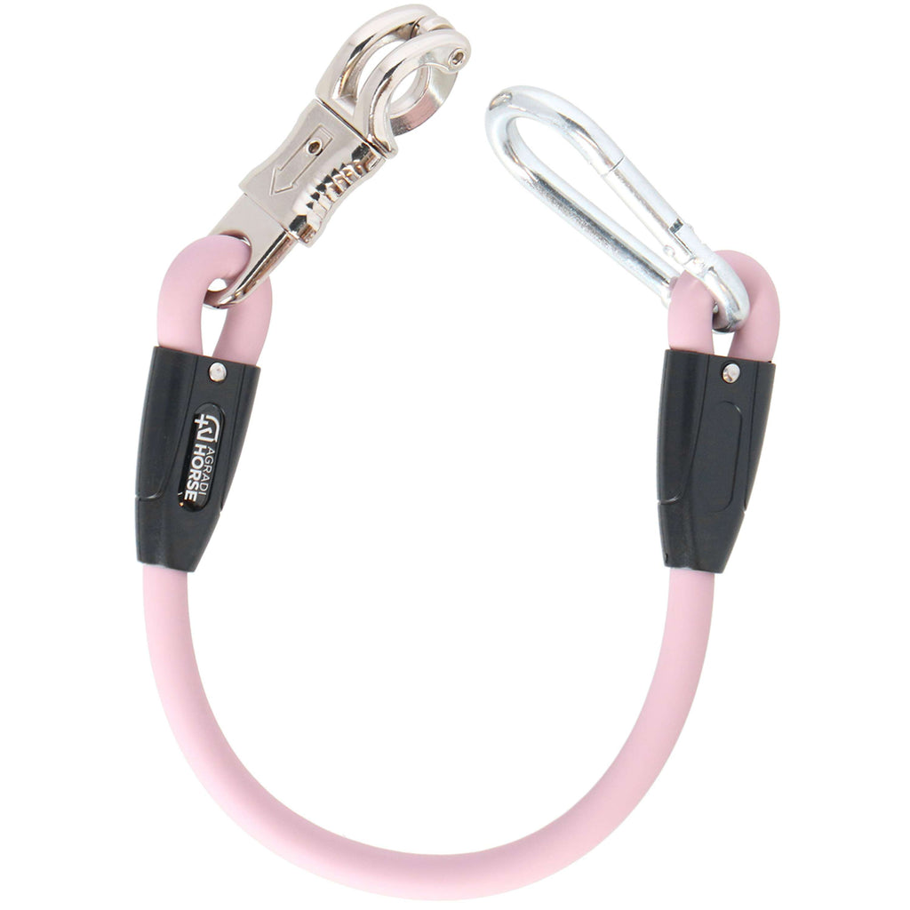Agradi Horse Anbindestrick Silicone Rosa