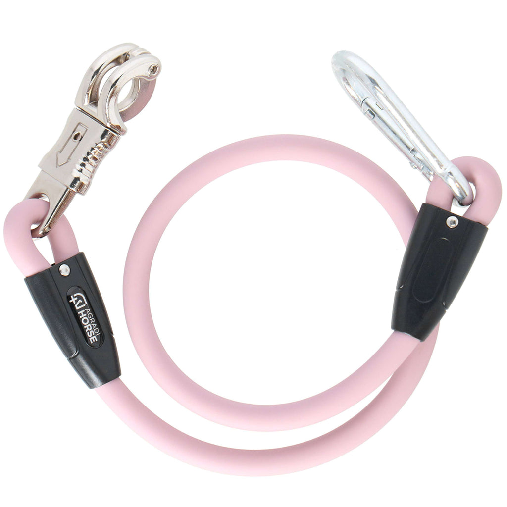 Agradi Horse Anbindestrick Silicone Rosa