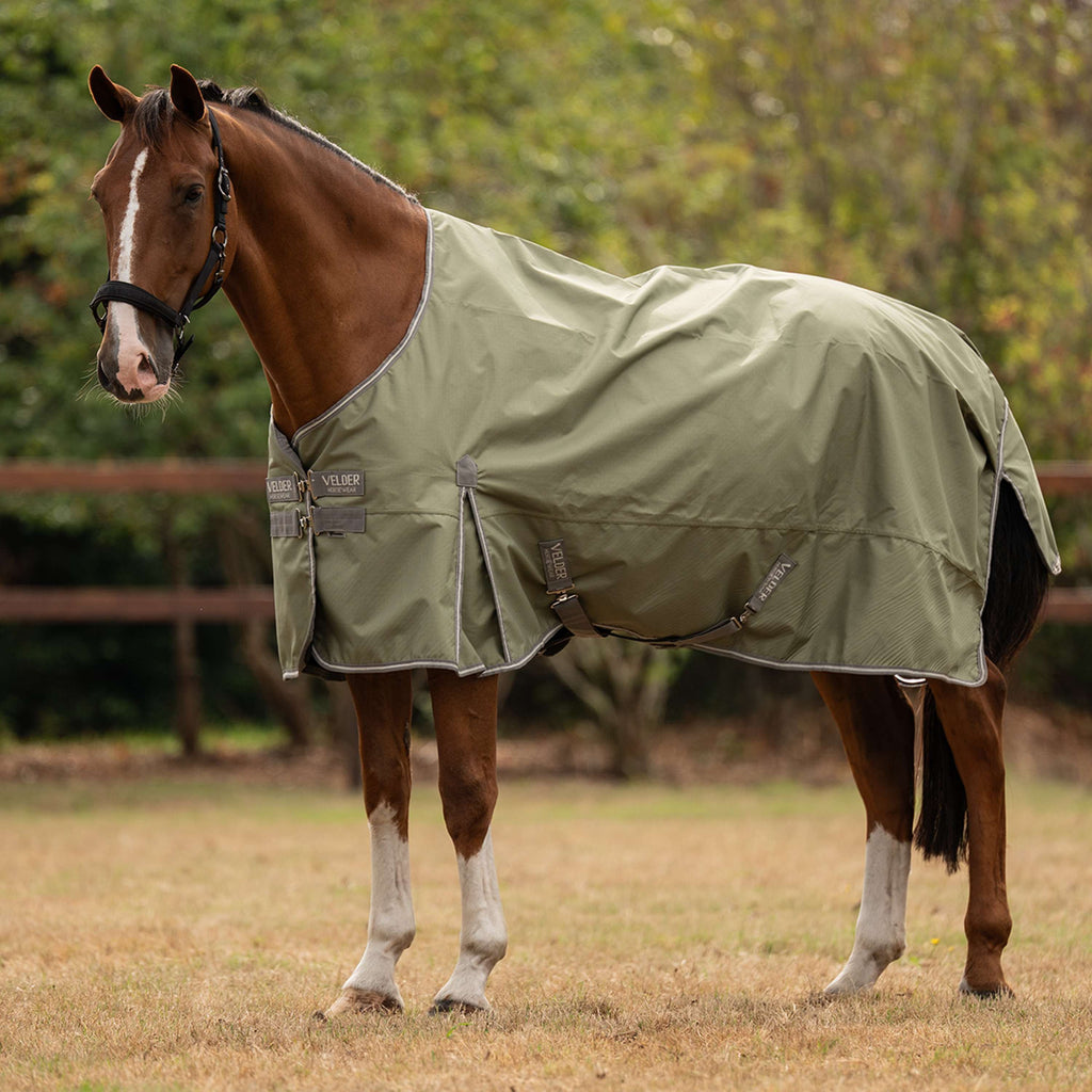 Velder Horsewear Essentials Ripstop Turnout Rug 600D 0g Olive Green