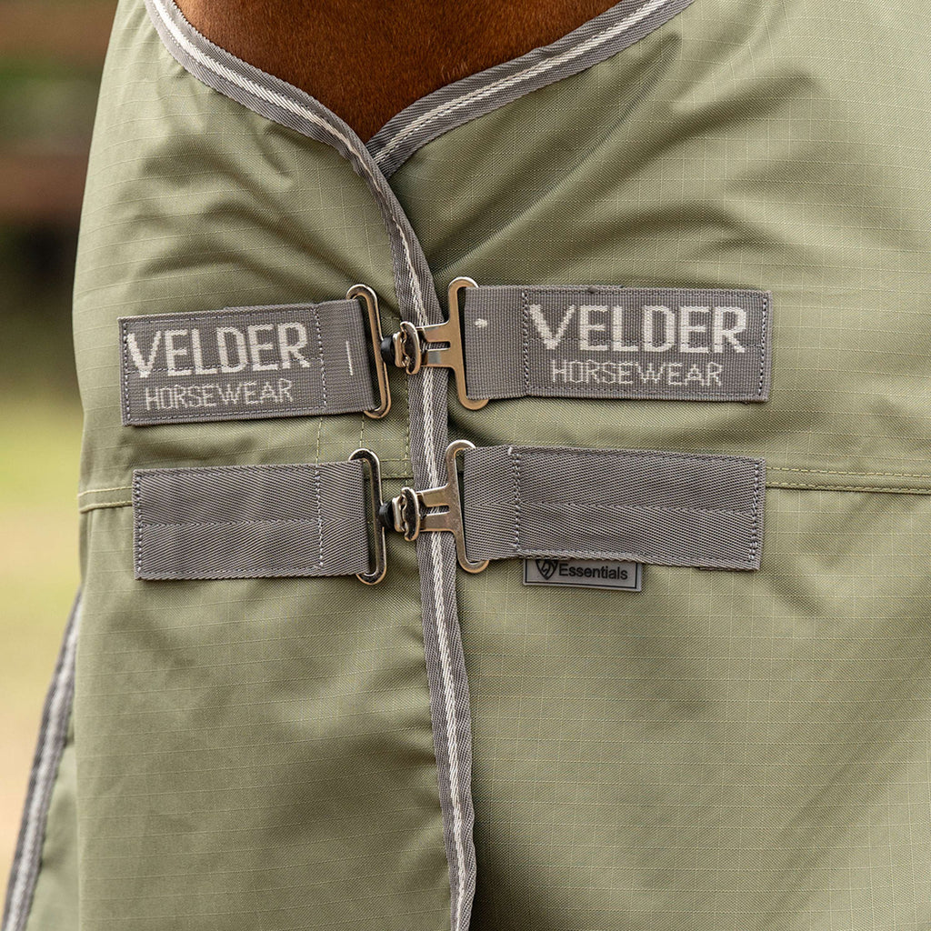 Velder Horsewear Essentials Ripstop Turnout Rug 600D 0g Olive Green