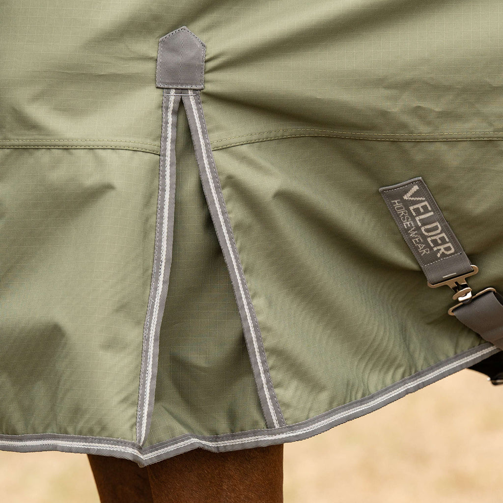 Velder Horsewear Essentials Ripstop Turnout Rug 600D 0g Olive Green