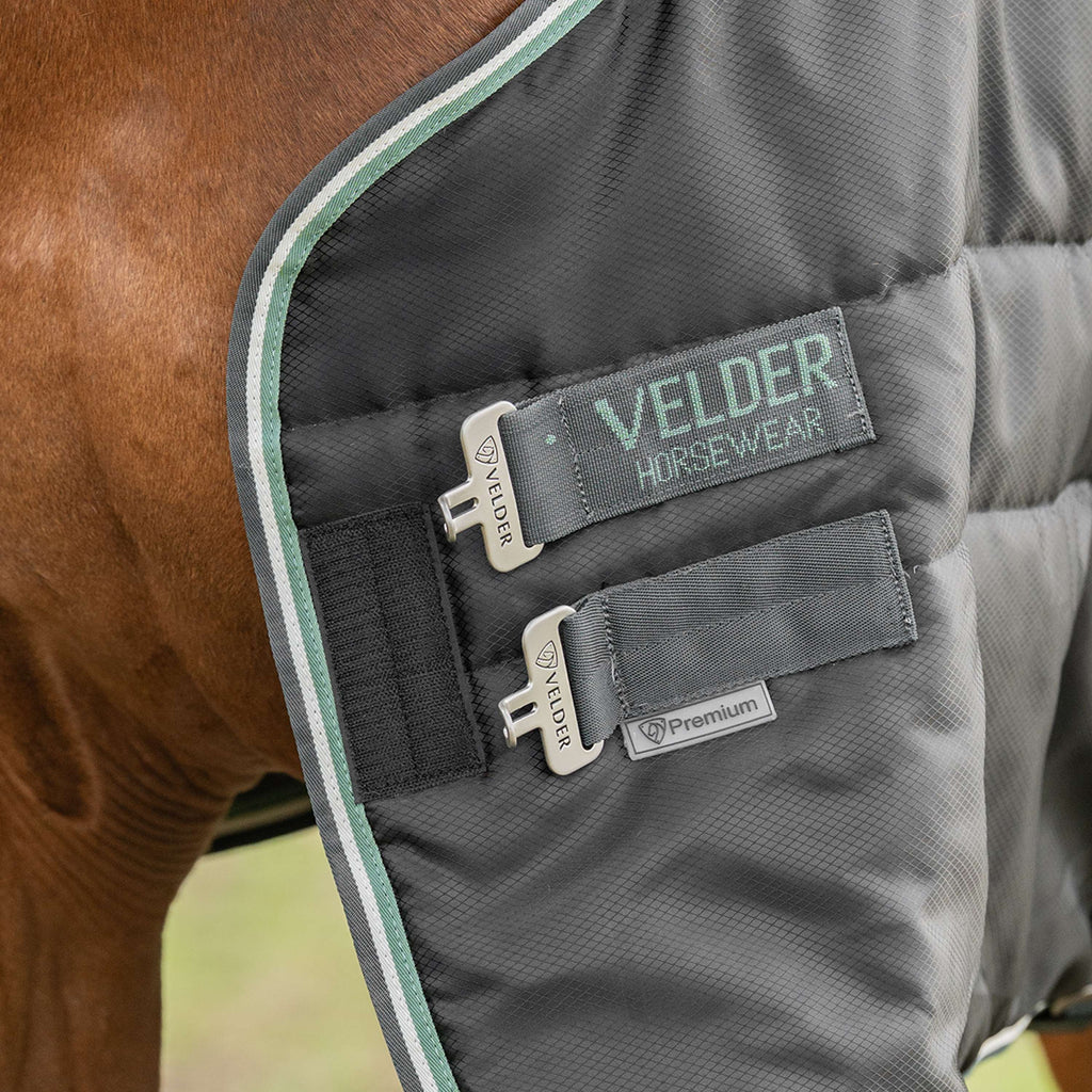 Velder Horsewear Premium Stalldecke 210D Diamond Ripstop 100g Night Forest