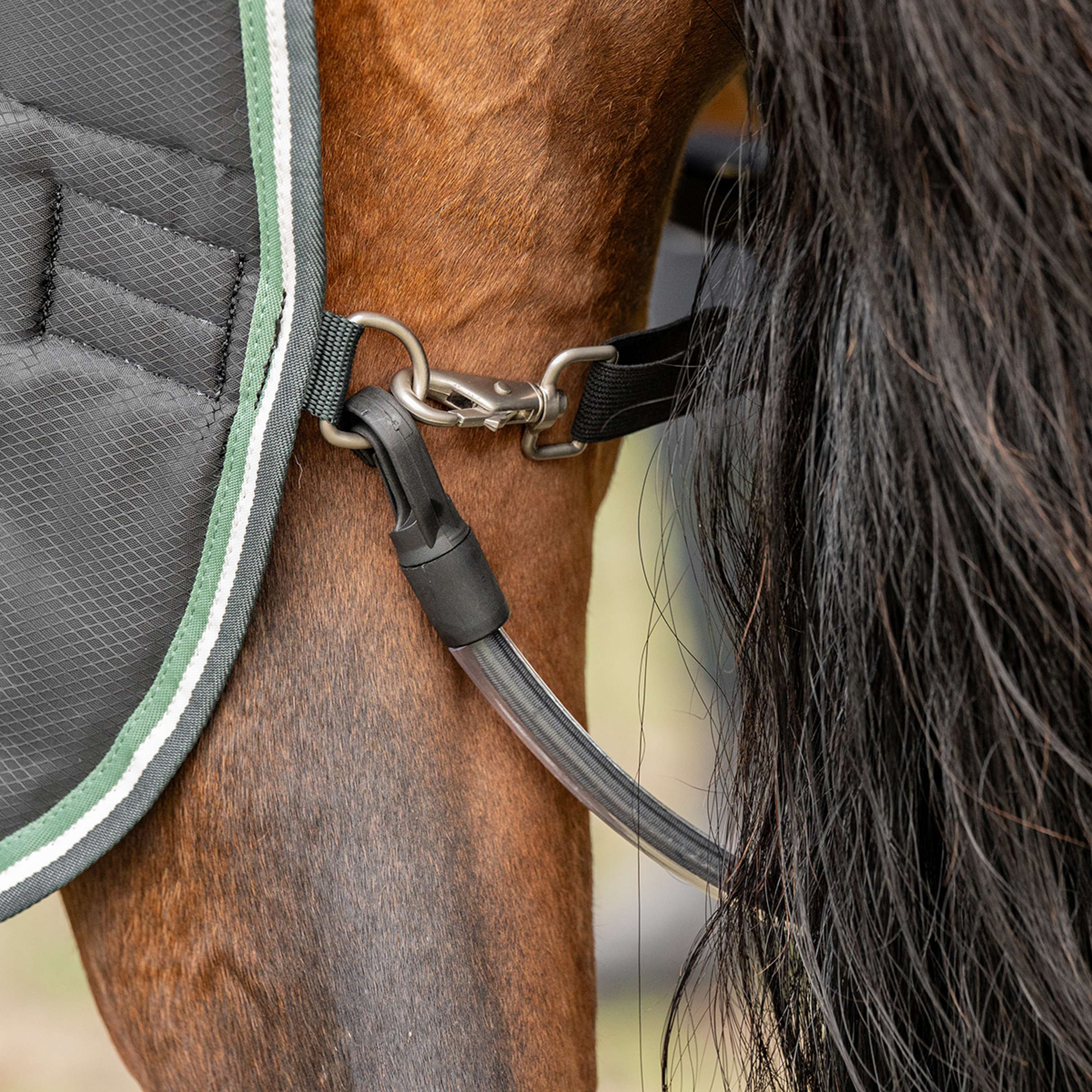 Velder Horsewear Premium Stalldecke 210D Diamond Ripstop 100g Night Forest