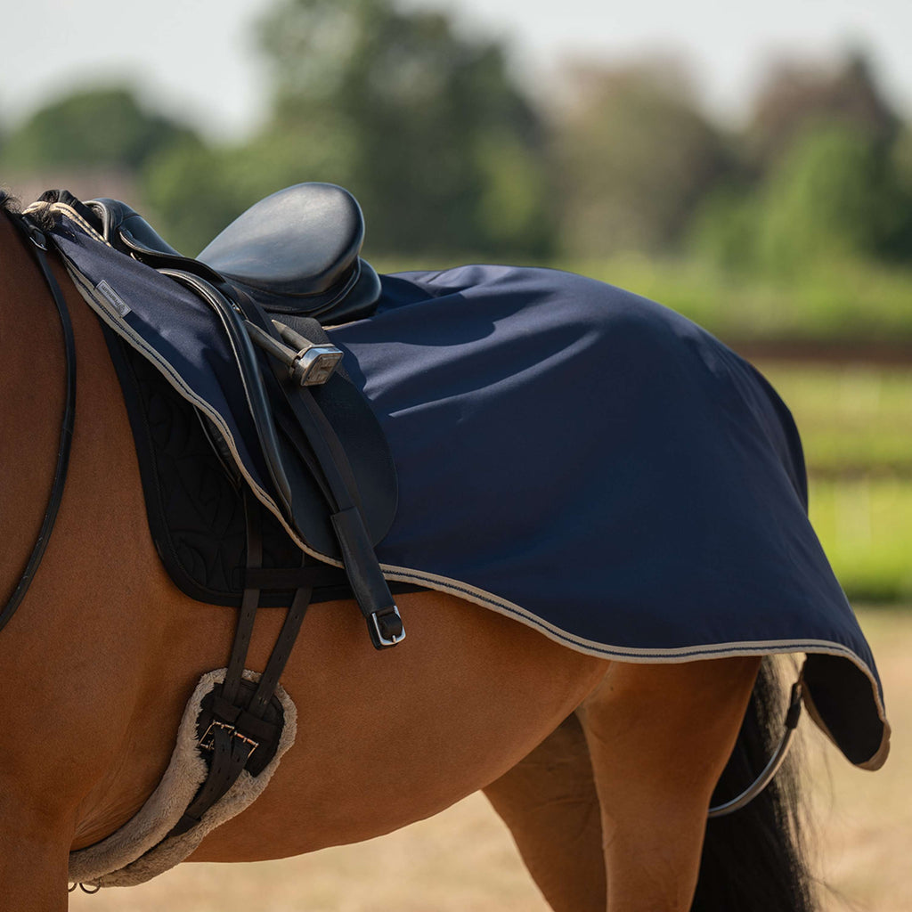 Velder Horsewear Essentials Ausreitdecke Navy/Dune