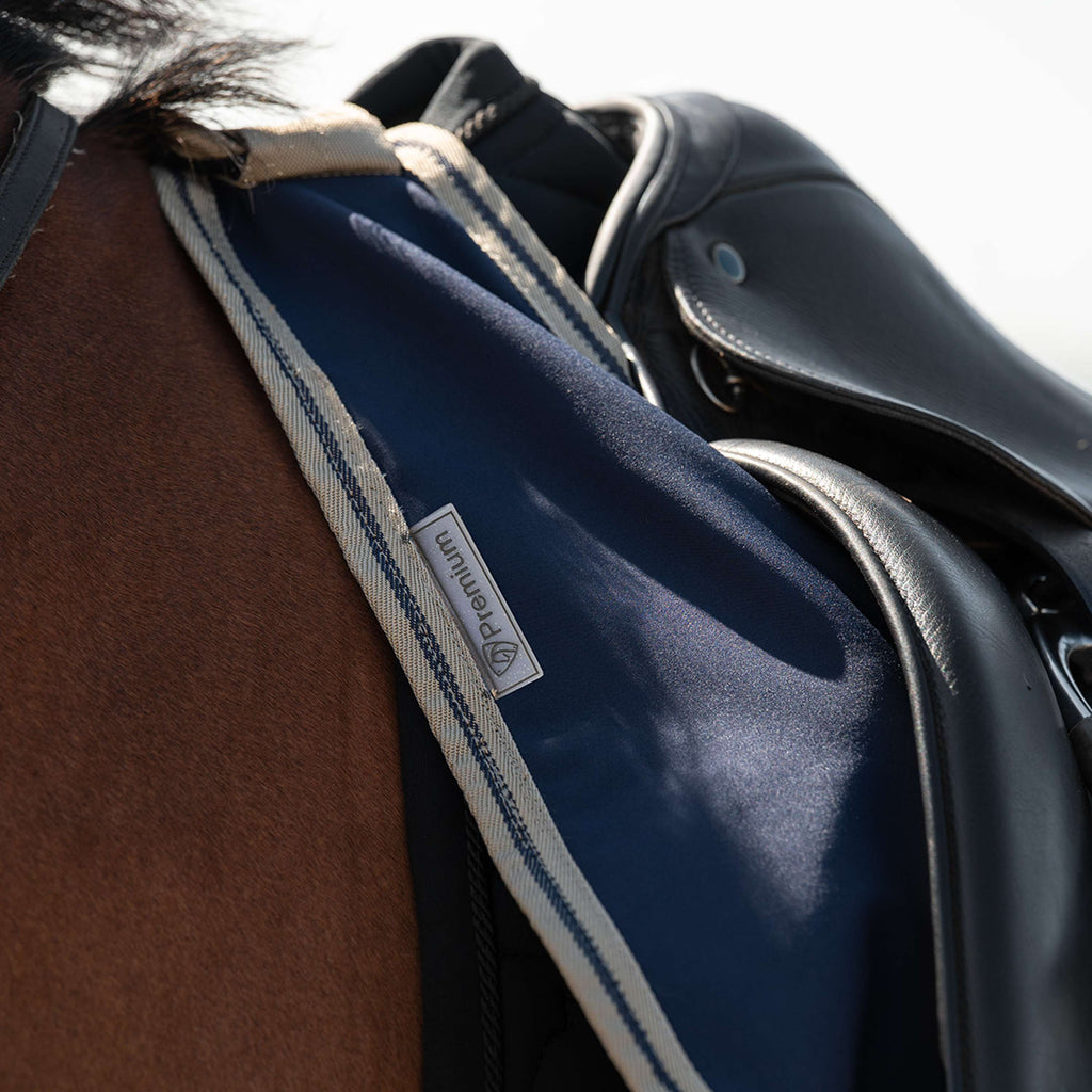 Velder Horsewear Essentials Ausreitdecke Navy/Dune