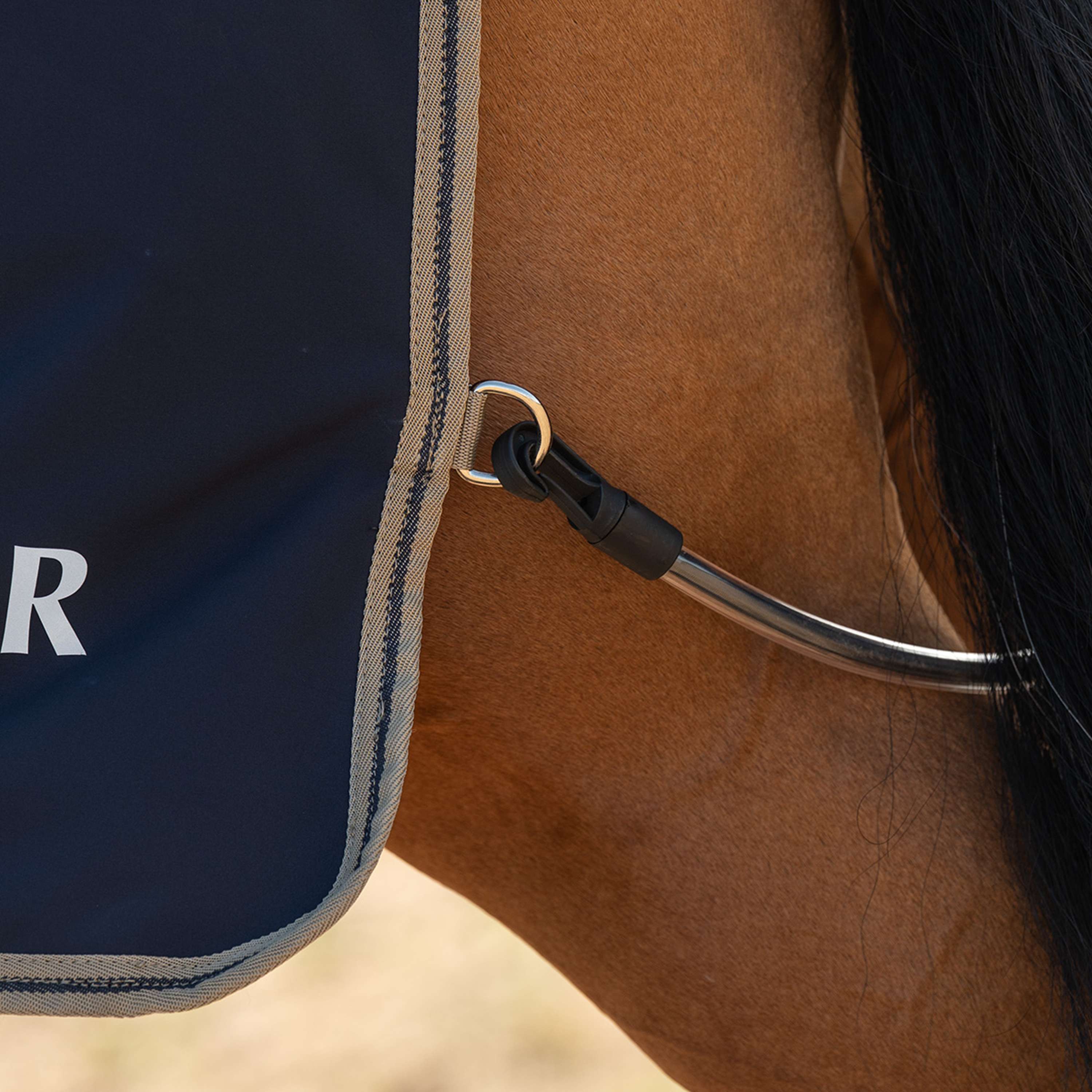 Velder Horsewear Essentials Ausreitdecke Navy/Dune