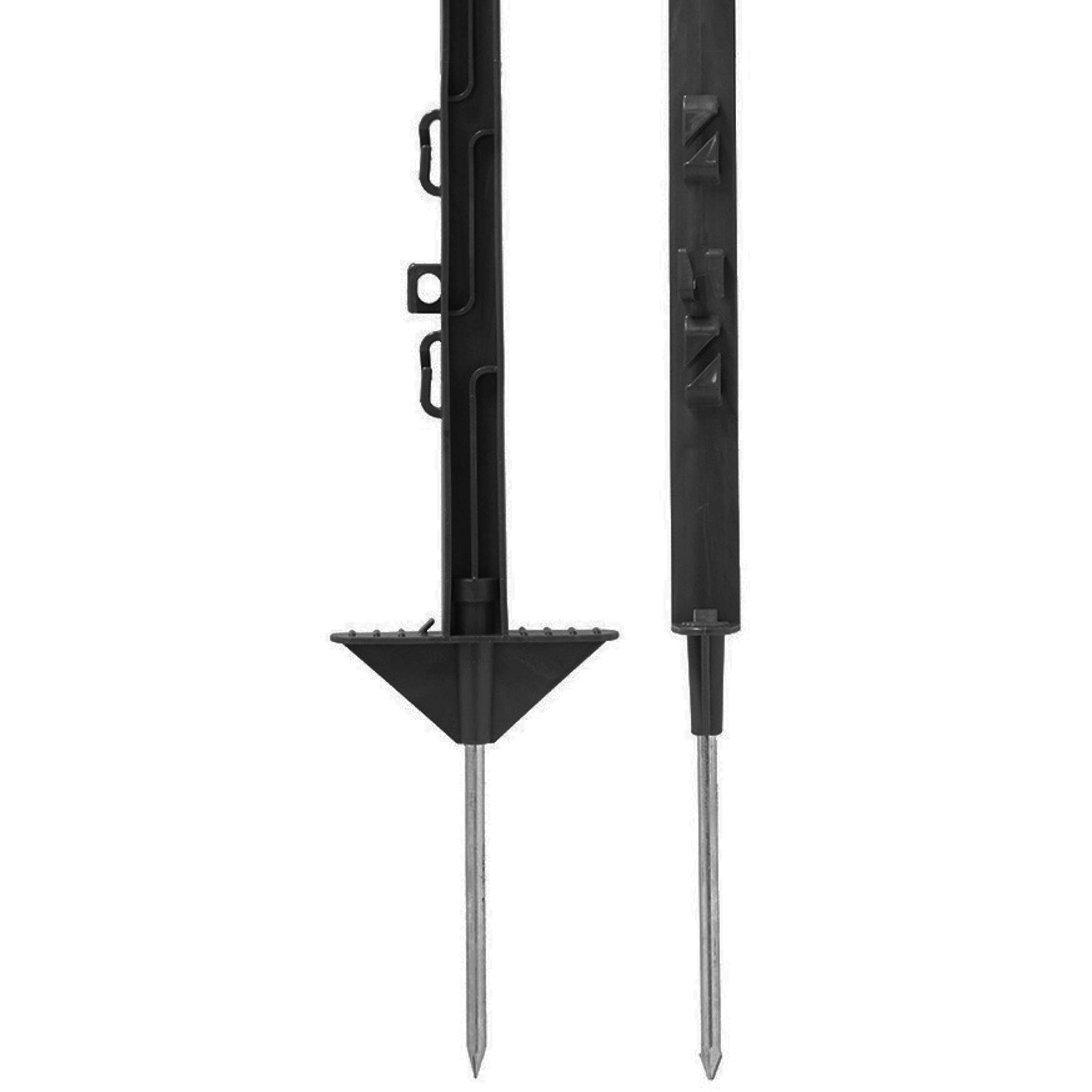 Agradi Power Weidepfahl Classic Doppel 150cm 20 Stück Schwarz Agradi Power Weidepfahl Classic Doppel 150cm 20 Stück Schwarz