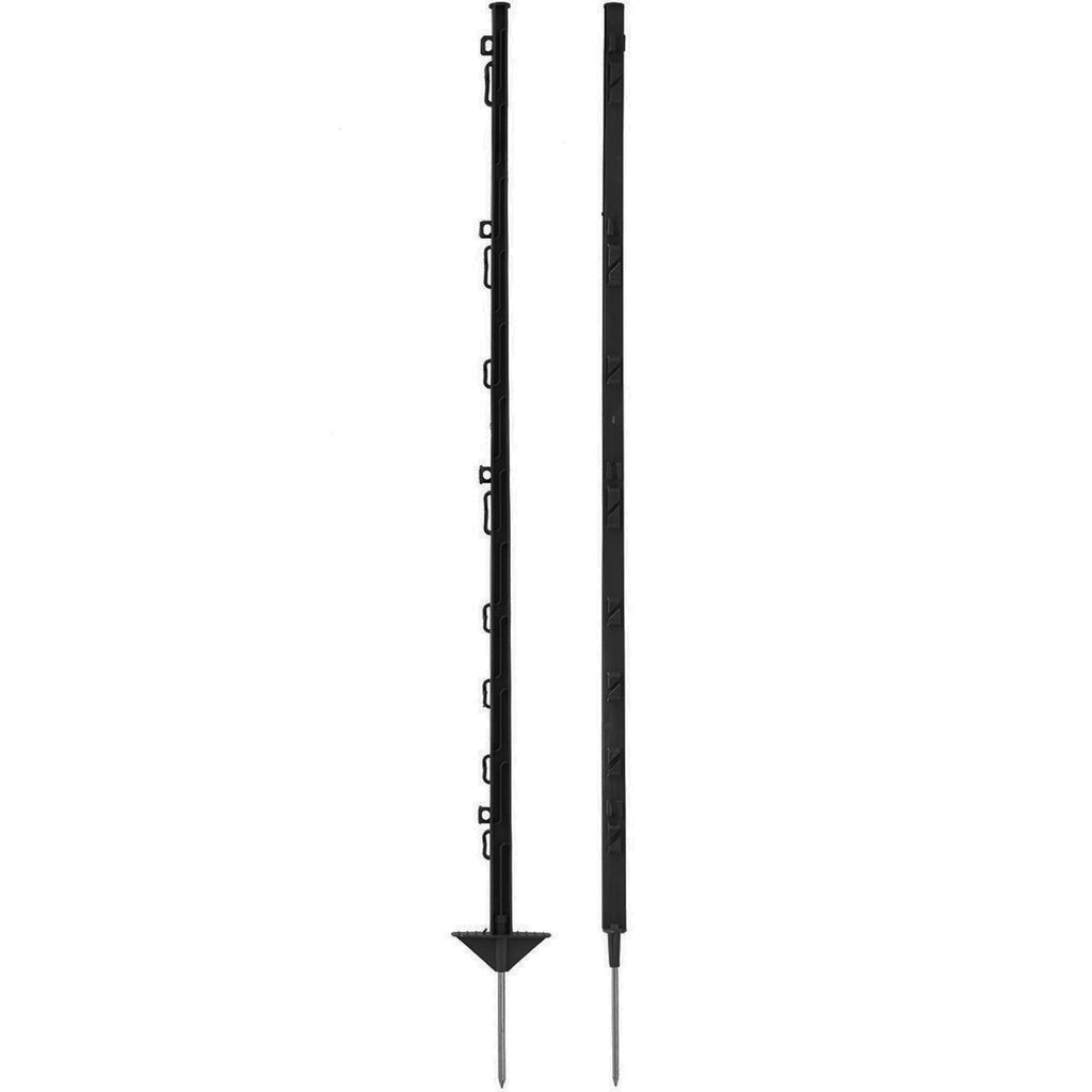 Agradi Power Weidepfahl Classic Doppel 125cm 20 Stück Schwarz