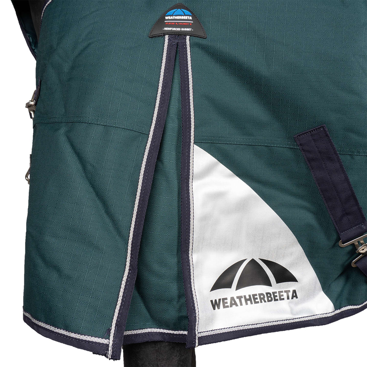 WeatherBeeta ComFiTec Plus Dynamic Turnout Detach-A-Neck 220g Forest Green/Navy