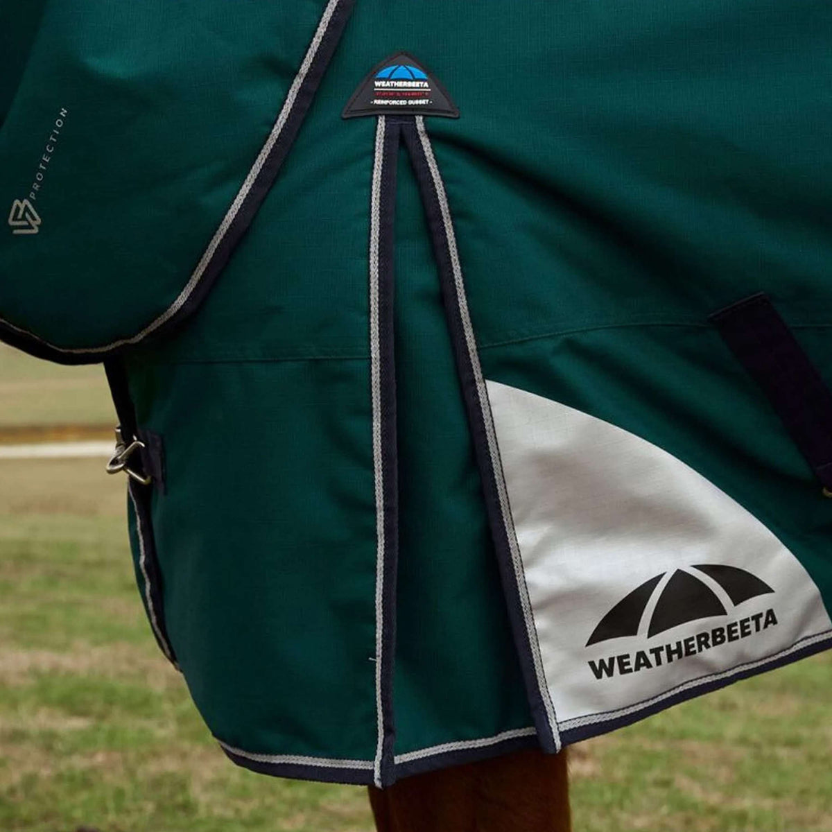 WeatherBeeta ComFiTec Plus Dynamic Turnout Detach-A-Neck 220g Forest Green/Navy
