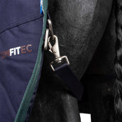 WeatherBeeta ComFiTec Plus Dynamic Turnout Detach-A-Neck 220g Navy/Forest Green