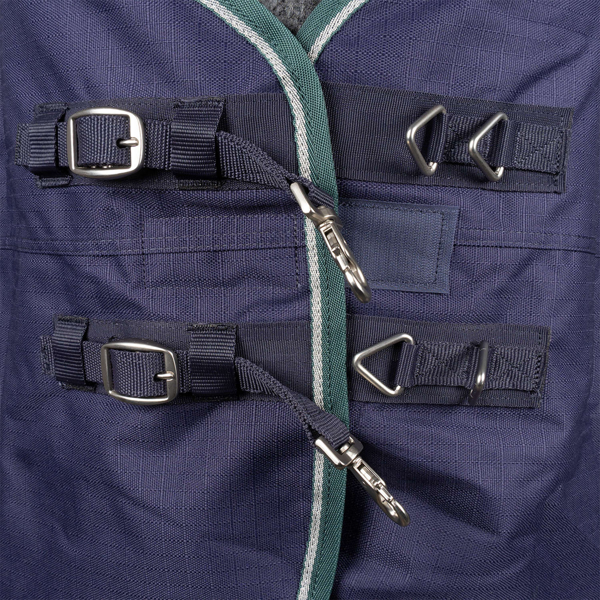 WeatherBeeta ComFiTec Plus Dynamic Turnout Detach-A-Neck 220g Navy/Forest Green