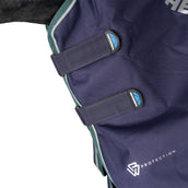 WeatherBeeta ComFiTec Plus Dynamic Turnout Detach-A-Neck 220g Navy/Forest Green