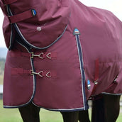 WeatherBeeta ComFiTec Essential Turnout Detach-A-Neck 50g Burgund/Navy