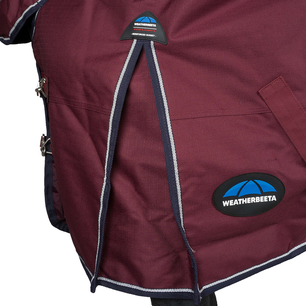 WeatherBeeta ComFiTec Essential Turnout Combo 220g Burgund/Navy