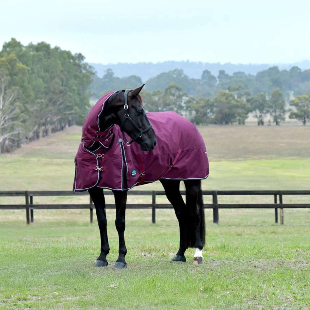 WeatherBeeta ComFiTec Essential Turnout Combo 220g Burgund/Navy