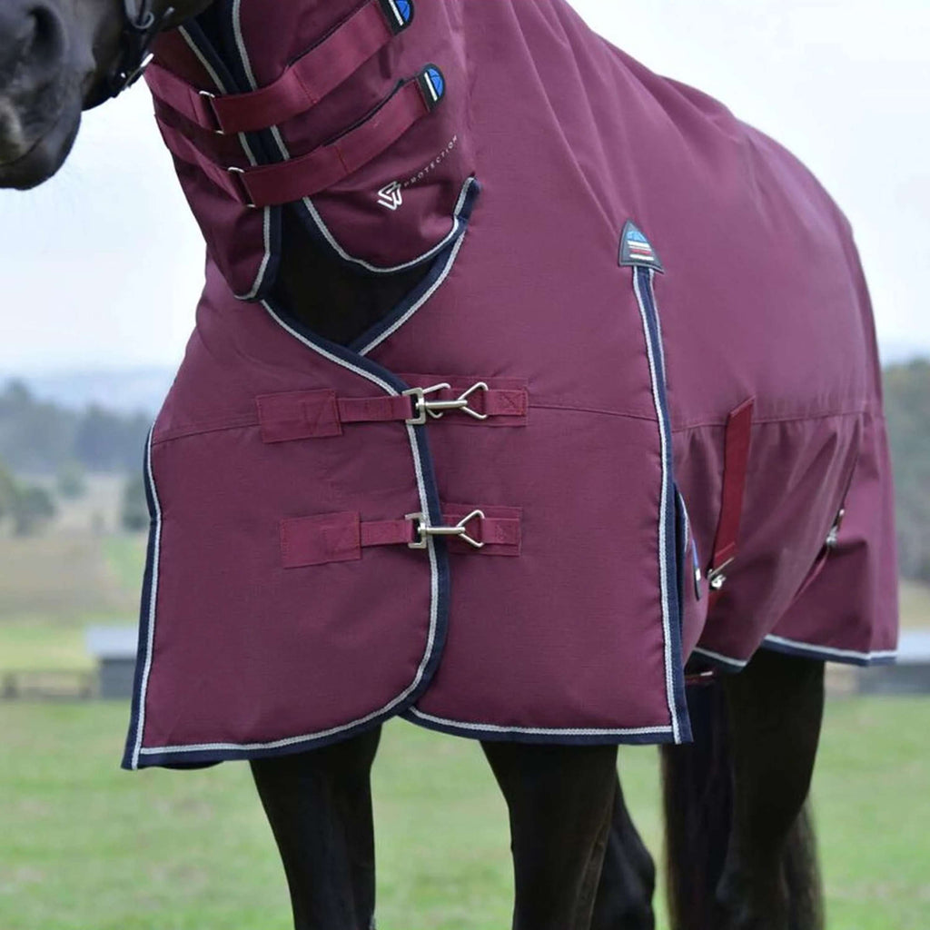 WeatherBeeta ComFiTec Essential Turnout Combo 220g Burgund/Navy