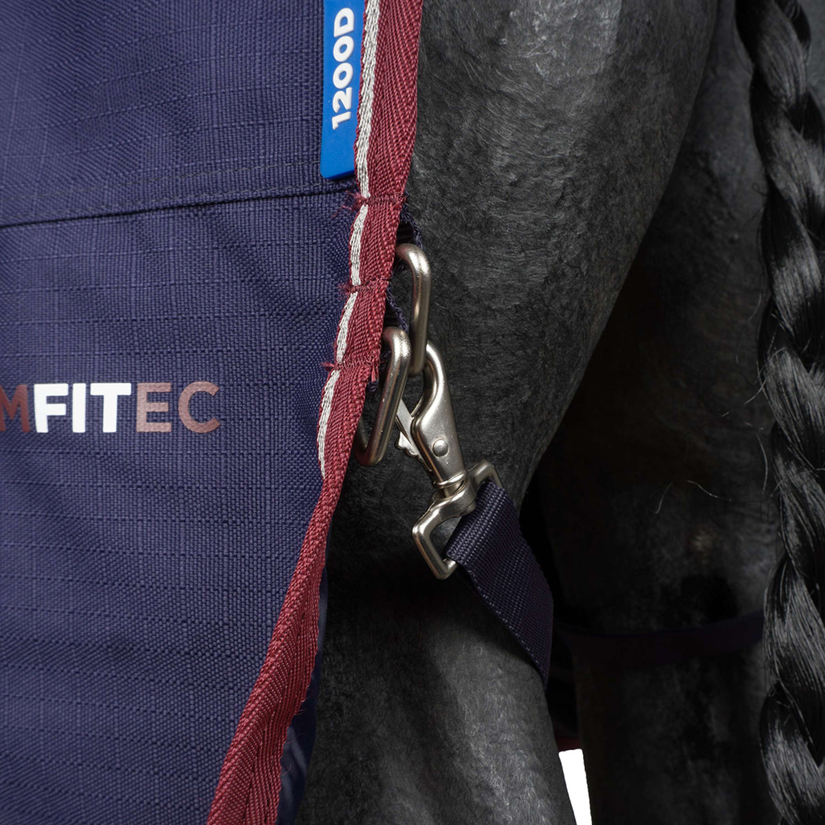 WeatherBeeta ComFiTec Essential Turnout Combo 50g Navy/Burgundy