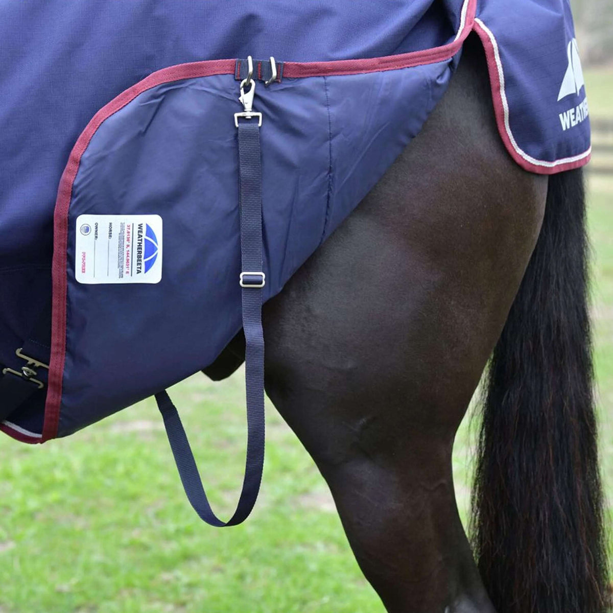 WeatherBeeta ComFiTec Essential Turnout Combo 50g Navy/Burgundy