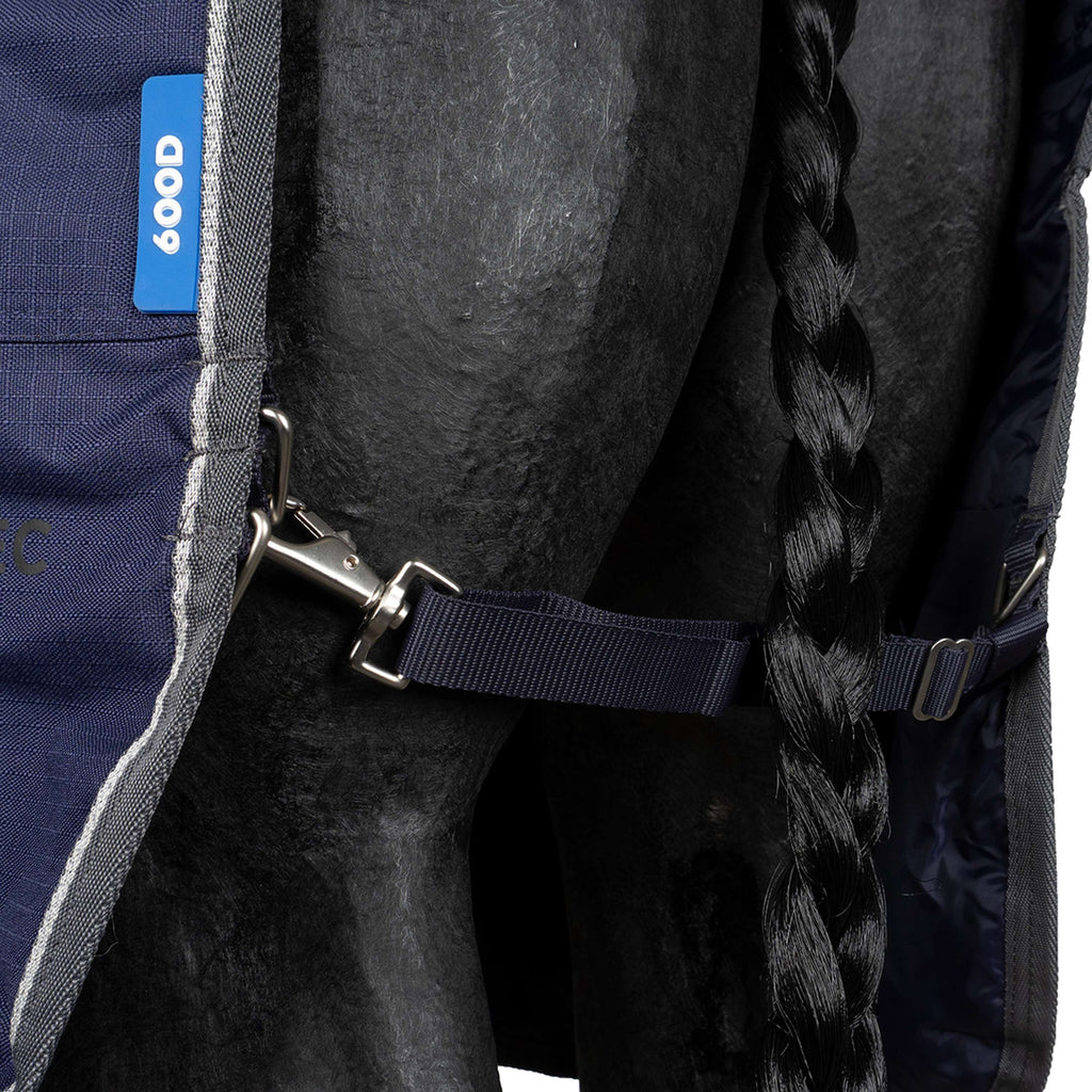 WeatherBeeta ComFiTec Tyro Turnout Standard Neck 50g Navy/Kohle