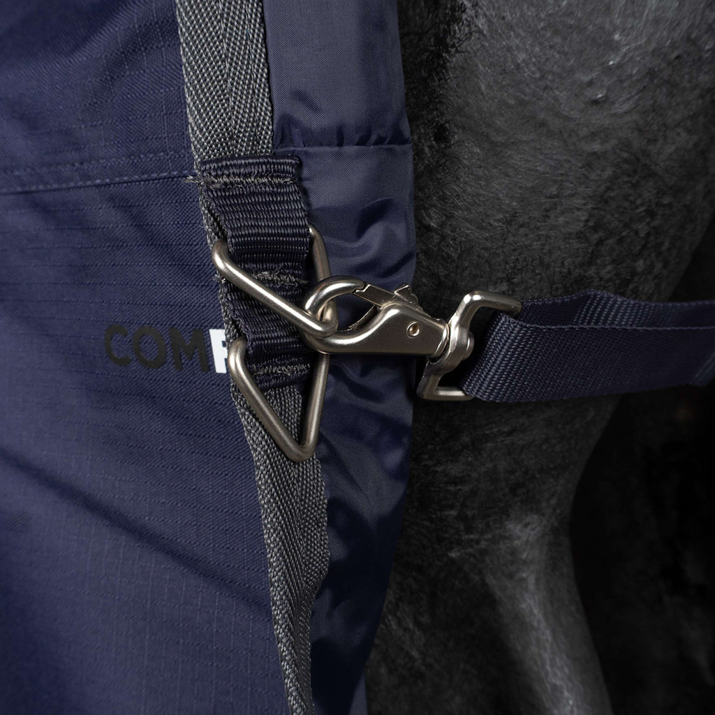 WeatherBeeta ComFiTec Tyro Turnout Standard Neck 50g Navy/Kohle