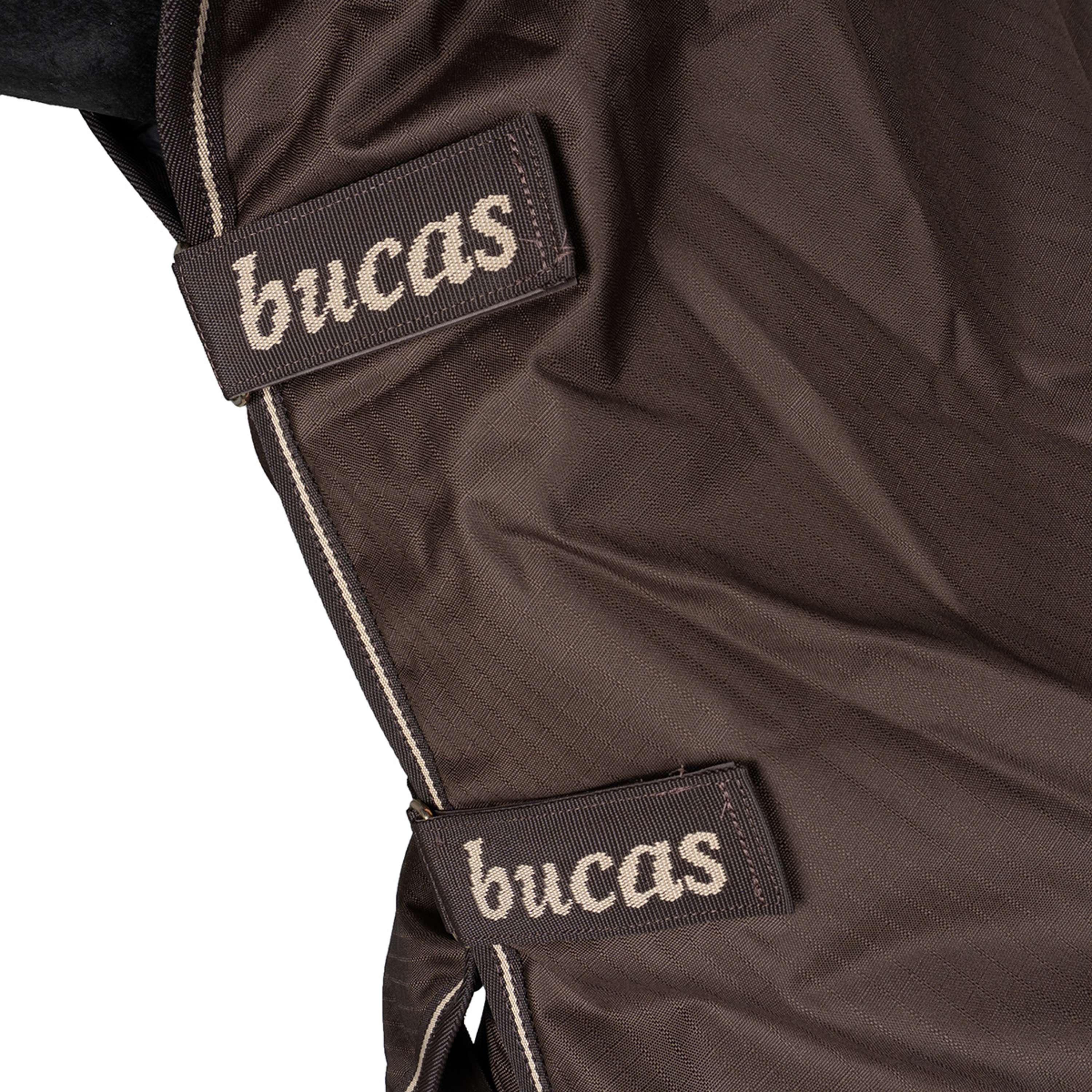 Bucas Irish Turnout 300g mit Hals Espresso