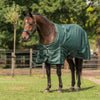 Agradi Horse Outdoordecke 1200D 300gr Reflektierende Paspelierung Grün