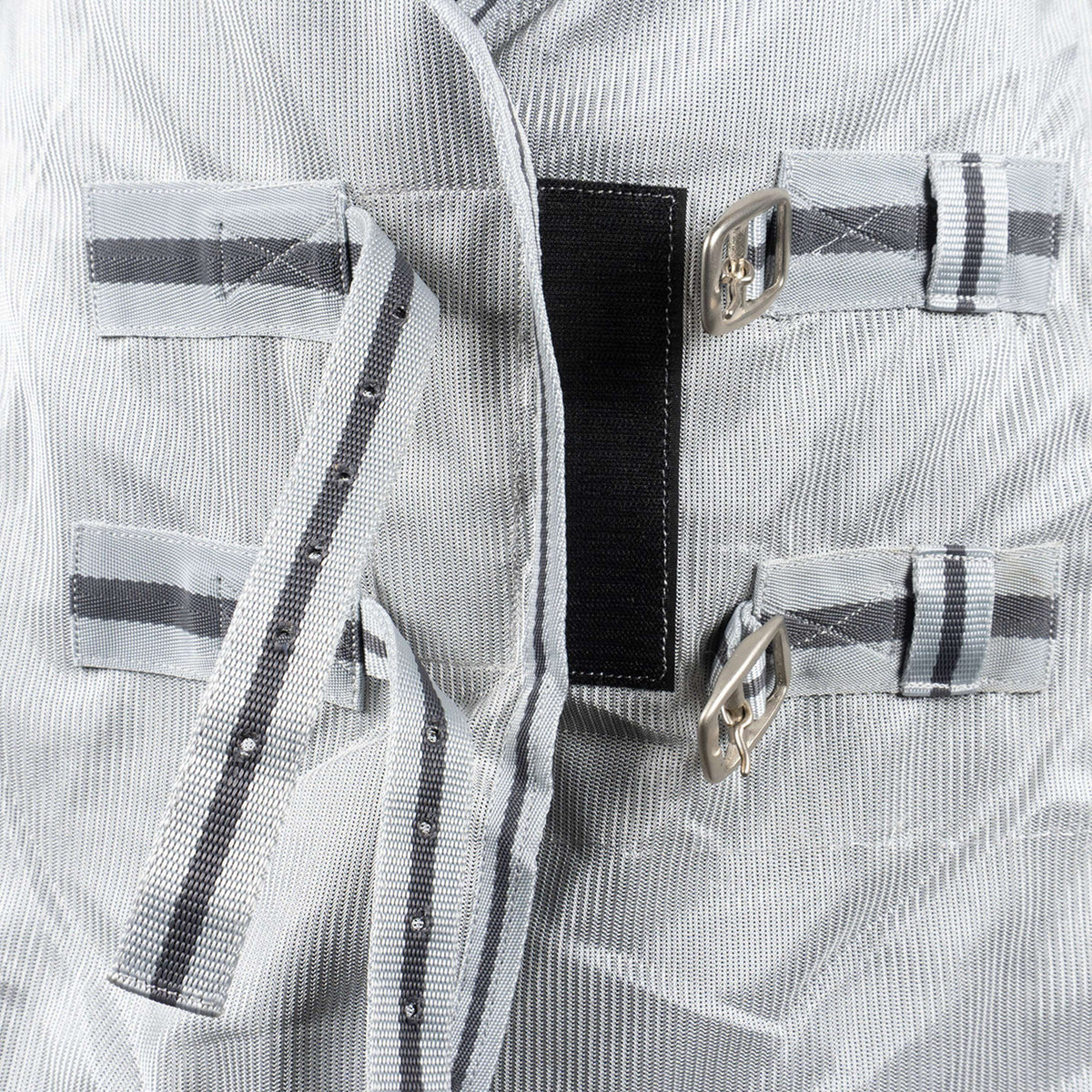 Waldhausen Fliegendecke Protect mit Losem Hals Silbergrau/Grau