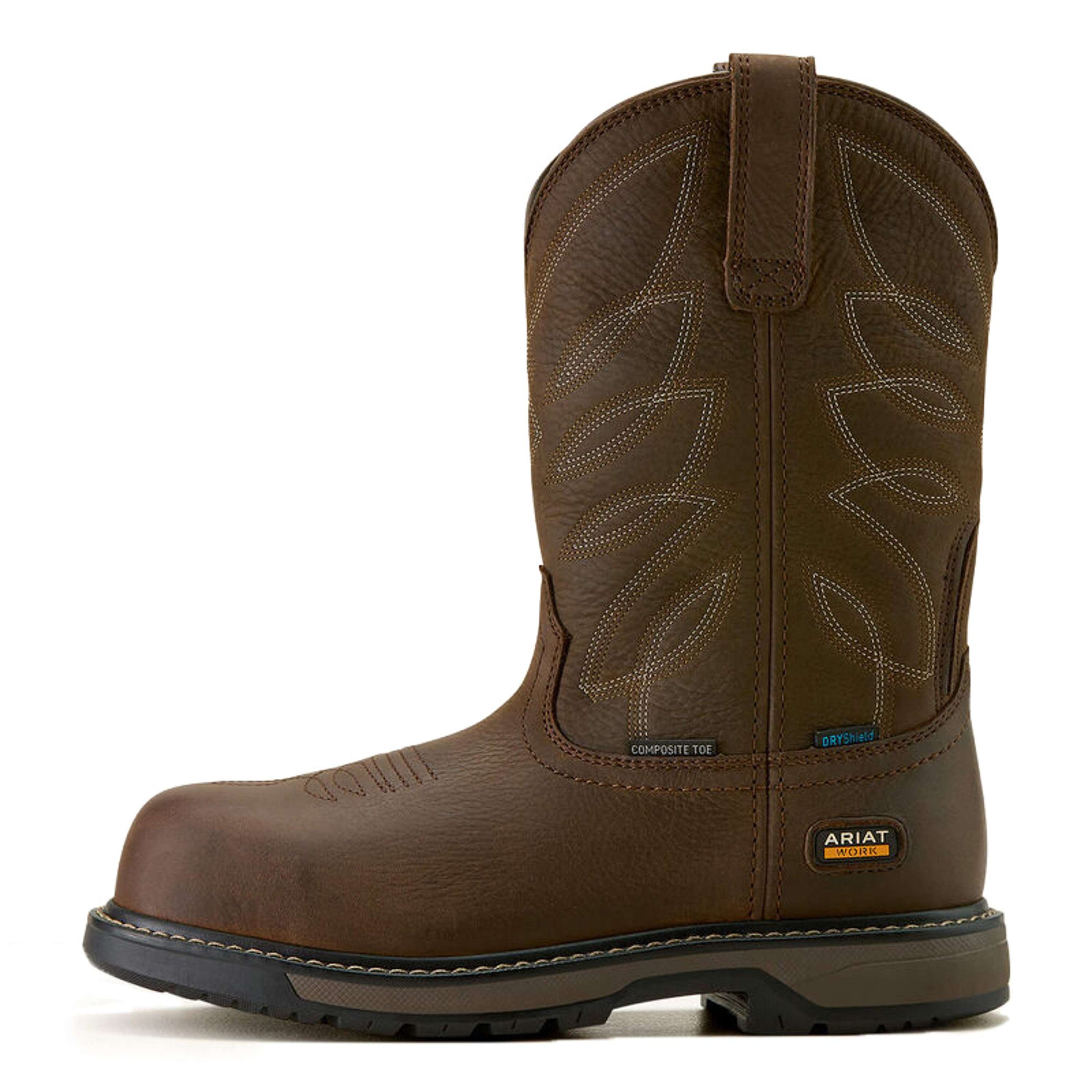 Ariat Westernstiefel Riverter Pull-On H20 Damen Dunkelbraun