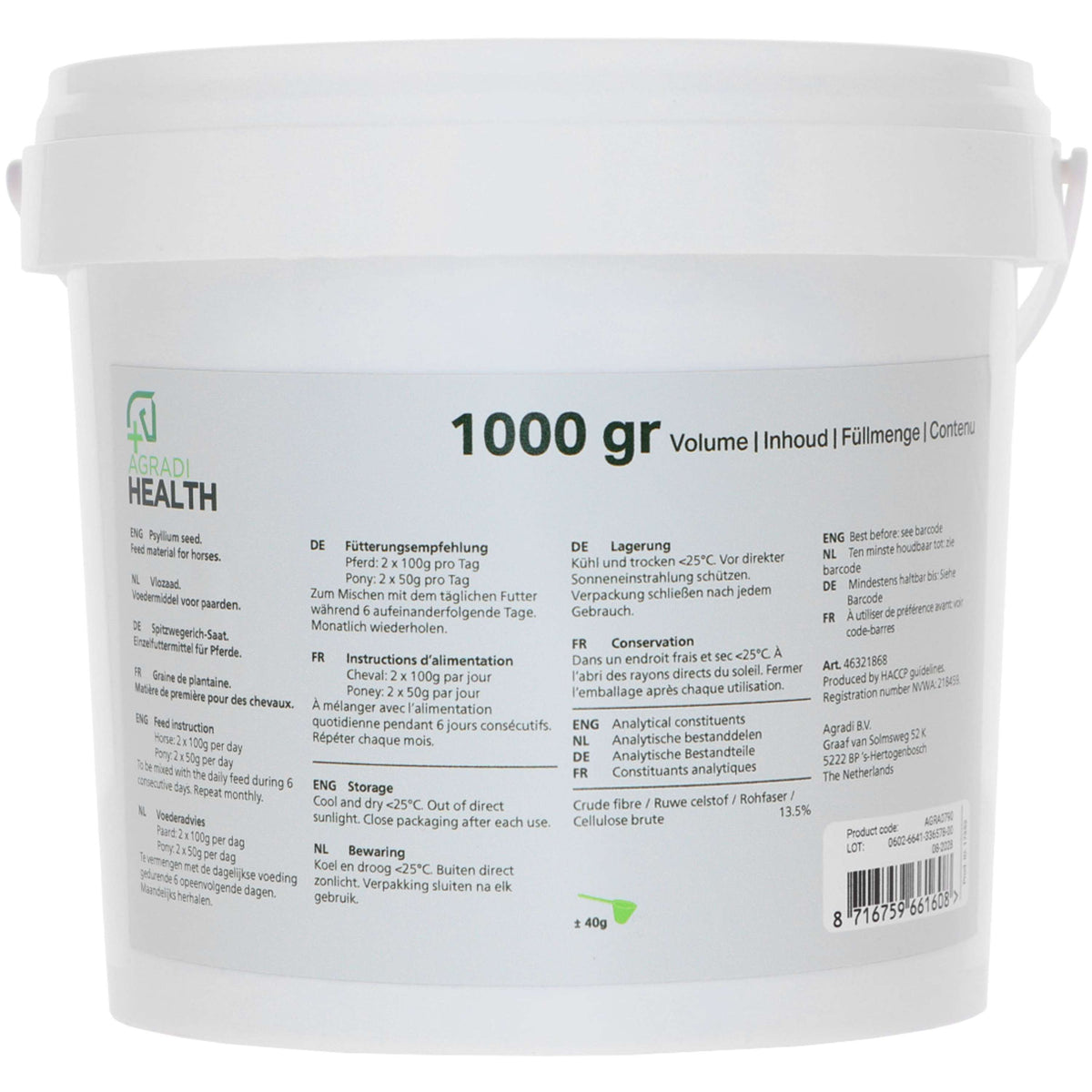 Agradi Health Flohsamen