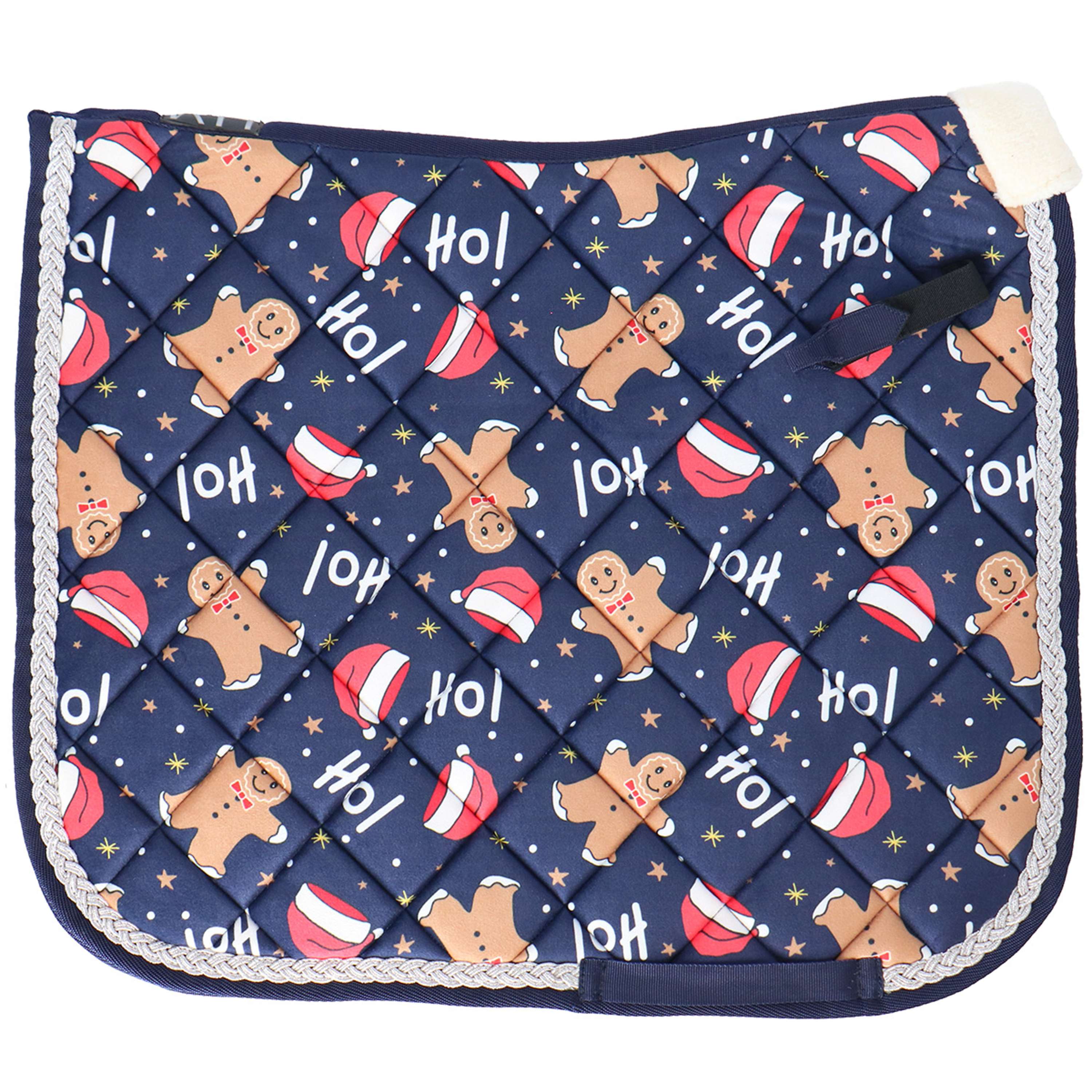 HKM Schabracke X-Mas Dressur Dunkelblau