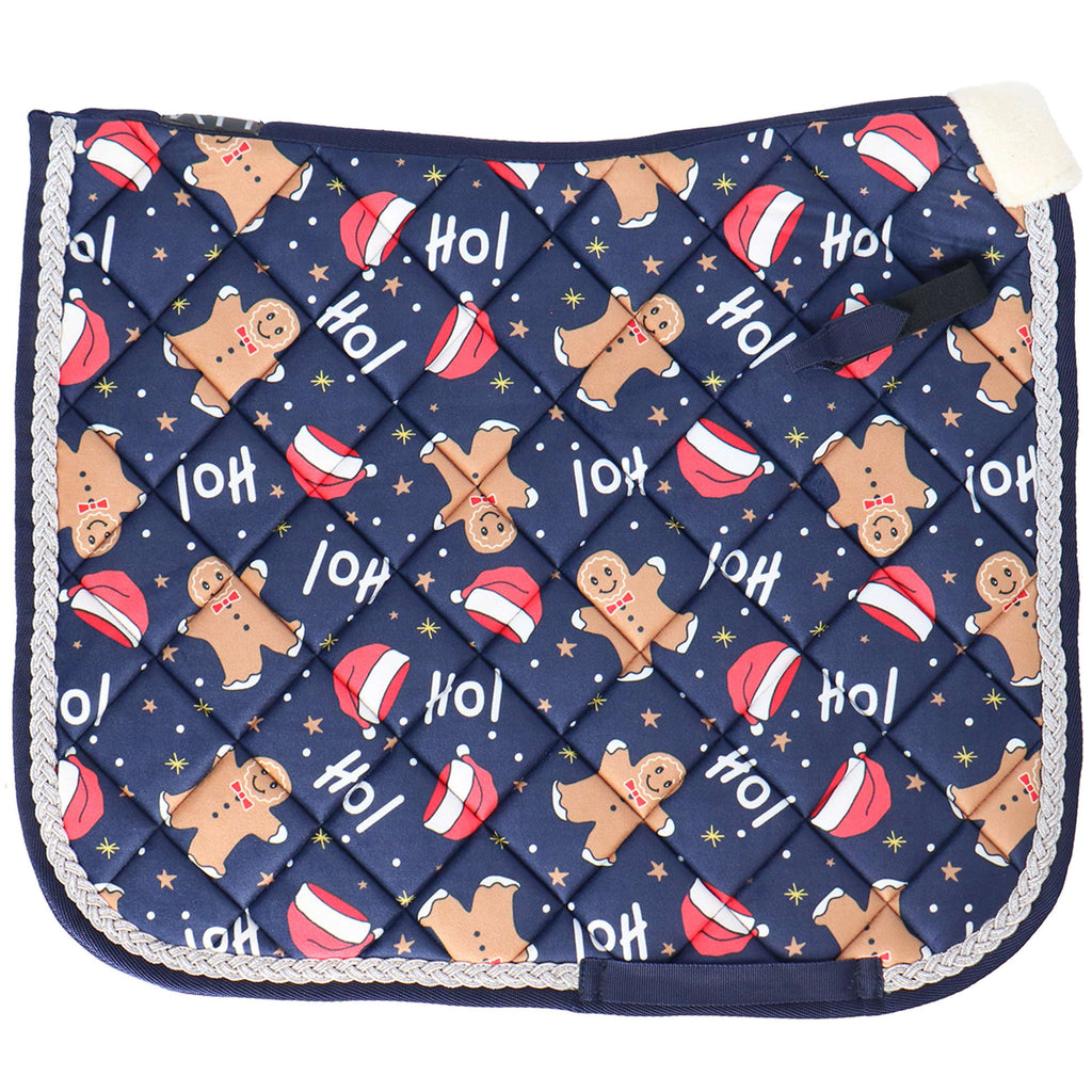 HKM Schabracke X-Mas Dressur Dunkelblau