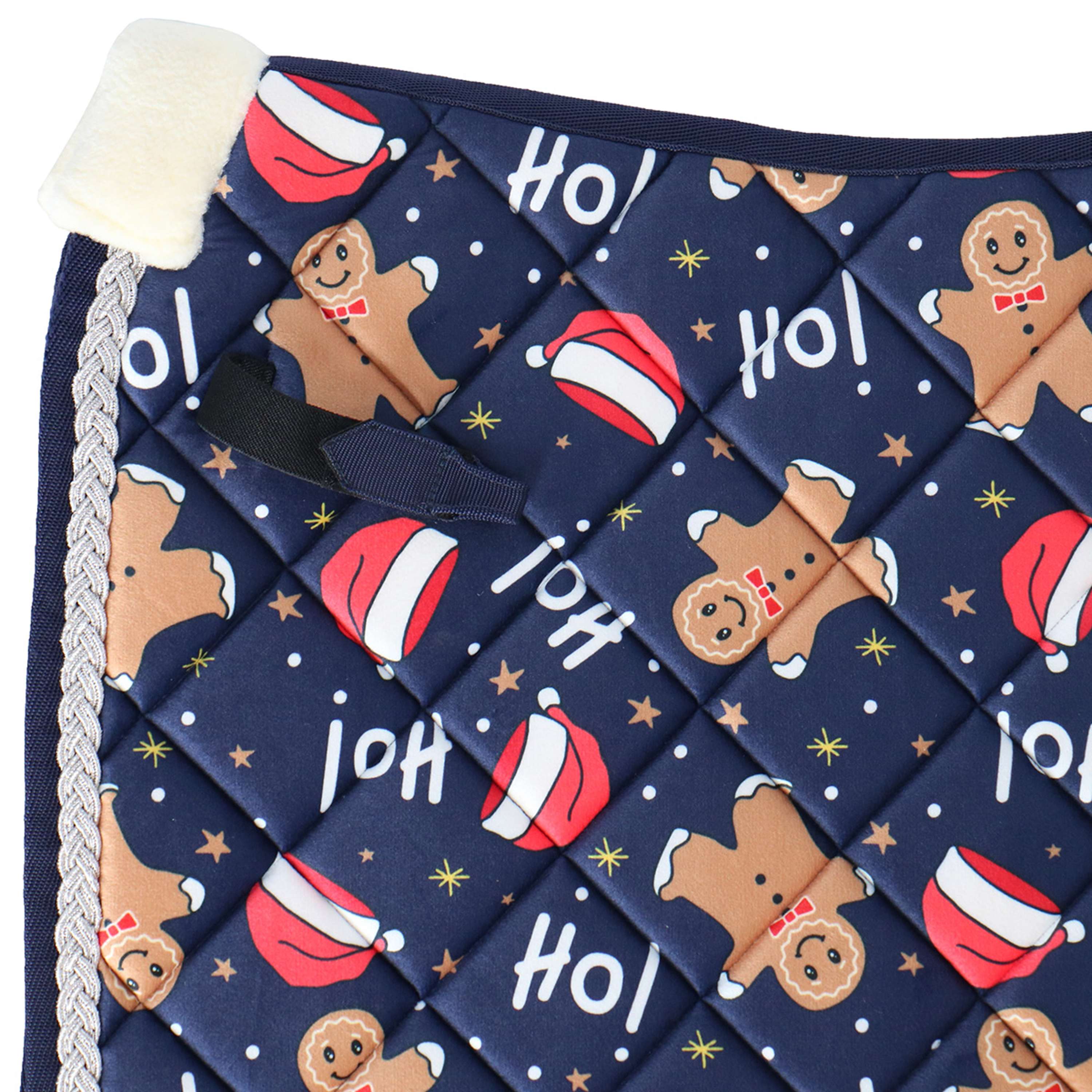 HKM Schabracke X-Mas Dressur Dunkelblau