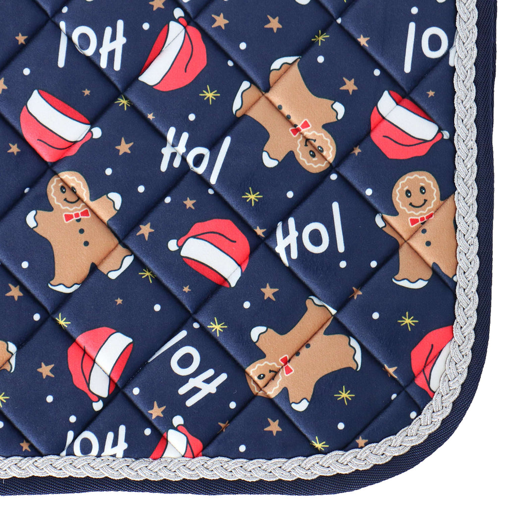 HKM Schabracke X-Mas Dressur Dunkelblau