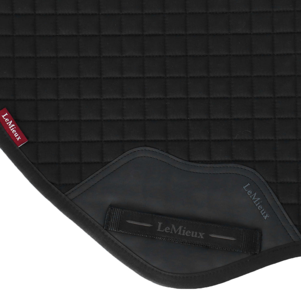 LeMieux Schabracke Cotton Square Close Contact Schwarz