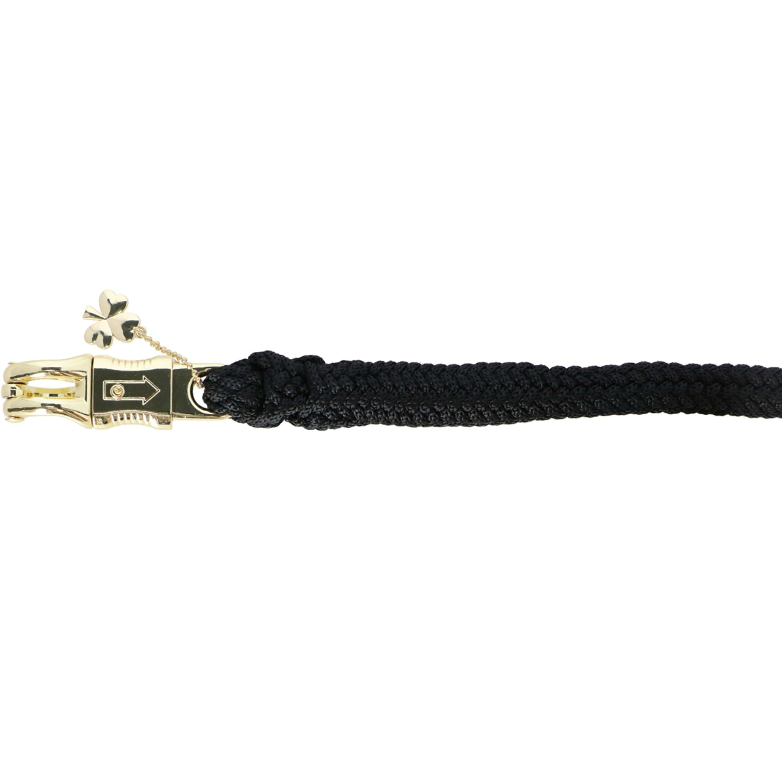 Bucas Führstrick Comfort mit Panikhaken Schwarz/Schwarz Bucas Führstrick Comfort mit Panikhaken Schwarz/Schwarz