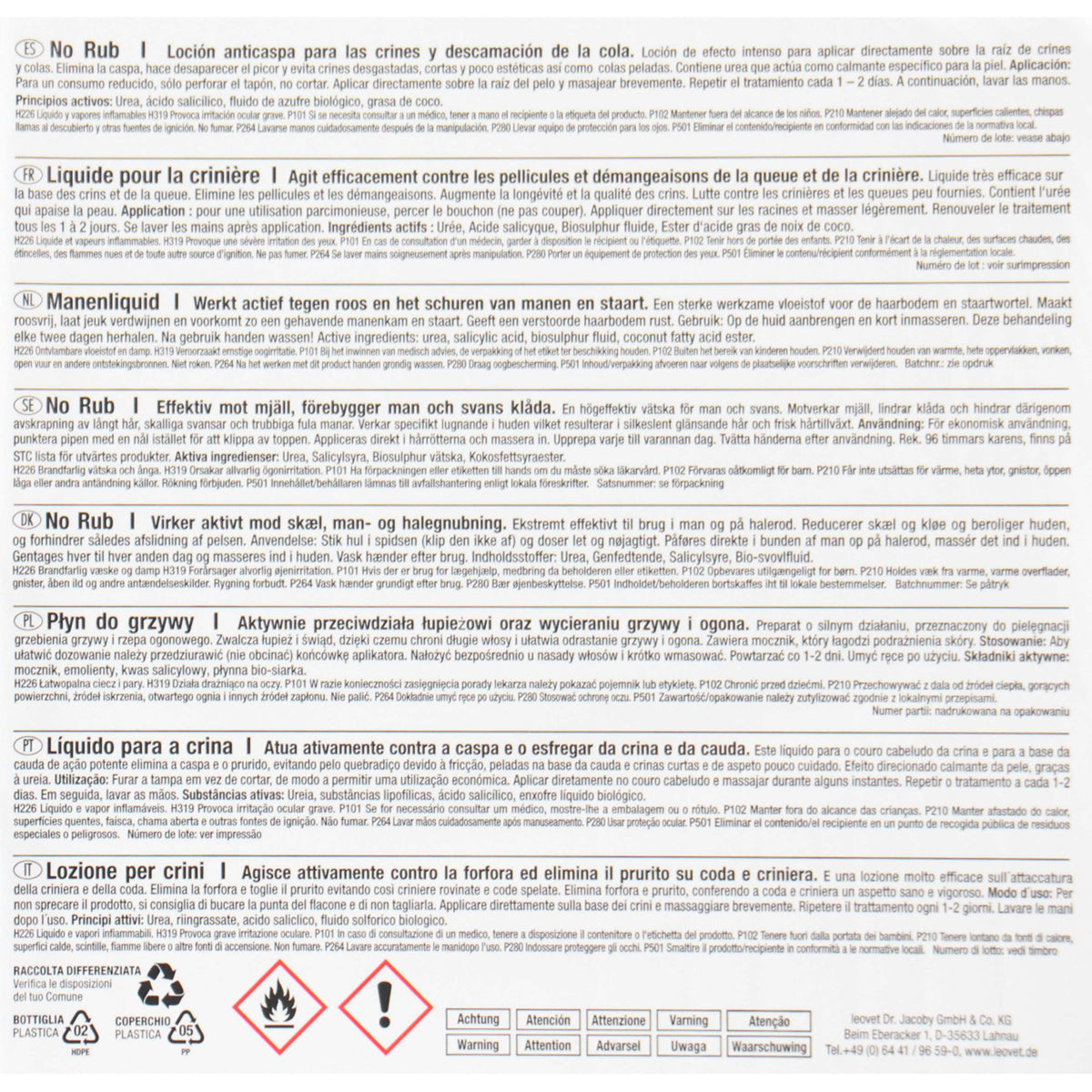 Leovet Mähnenliquid