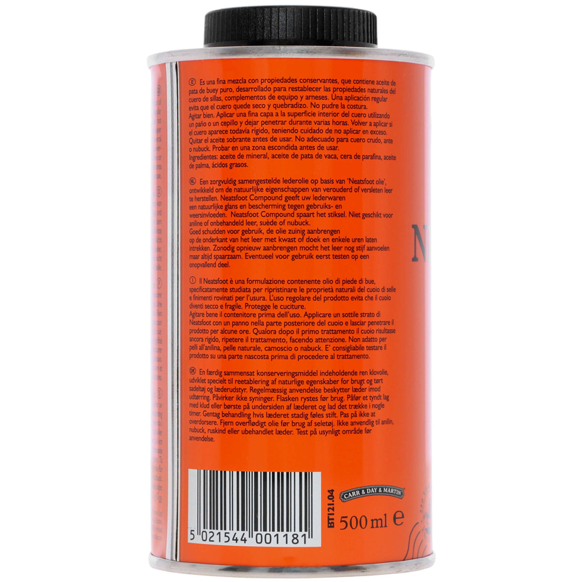 Carr & Day & Martin Lederöl V&P Neatsfood Compound