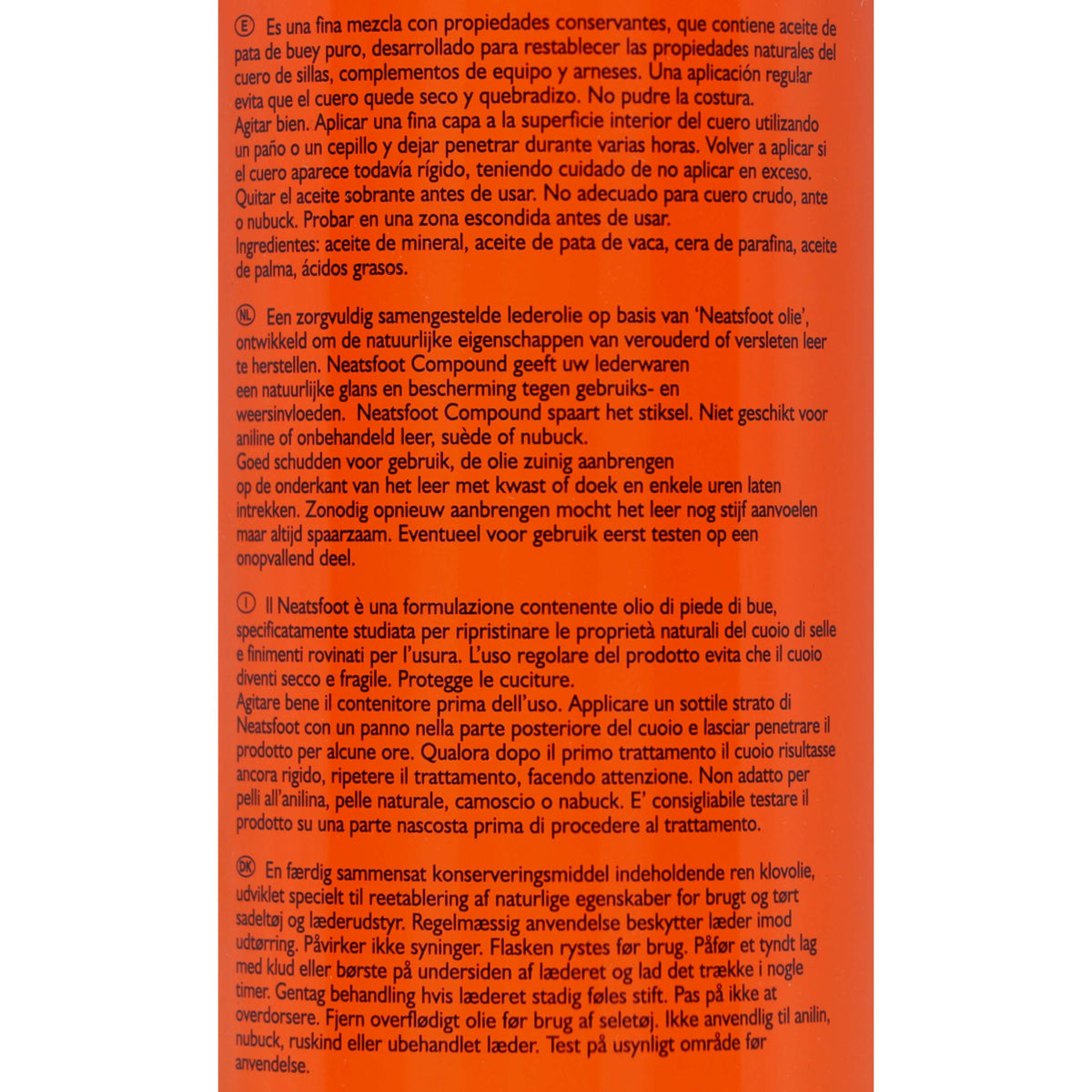 Carr & Day & Martin Lederöl V&P Neatsfood Compound