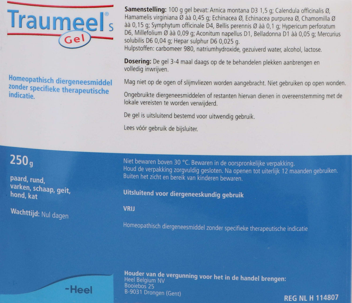 Traumeel Heel S Gel Weiß