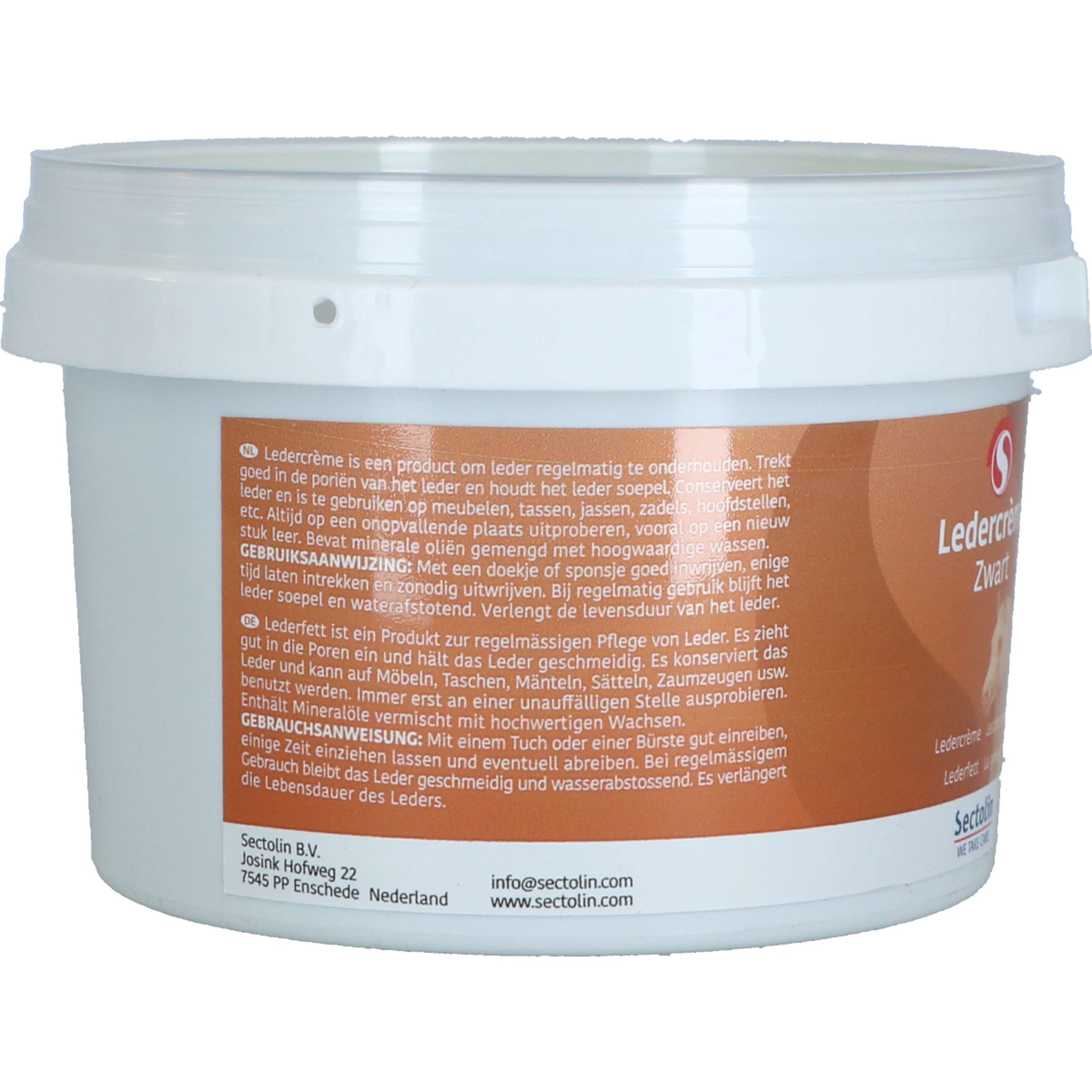 Sectolin Ledercreme Schwarz Sectolin Ledercreme Schwarz