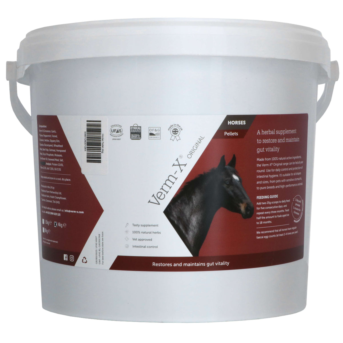 Verm-X Pellets Extra Strong für Pferde