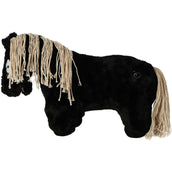 Crafty Ponies Pferde Kuscheltier Schwarz DE