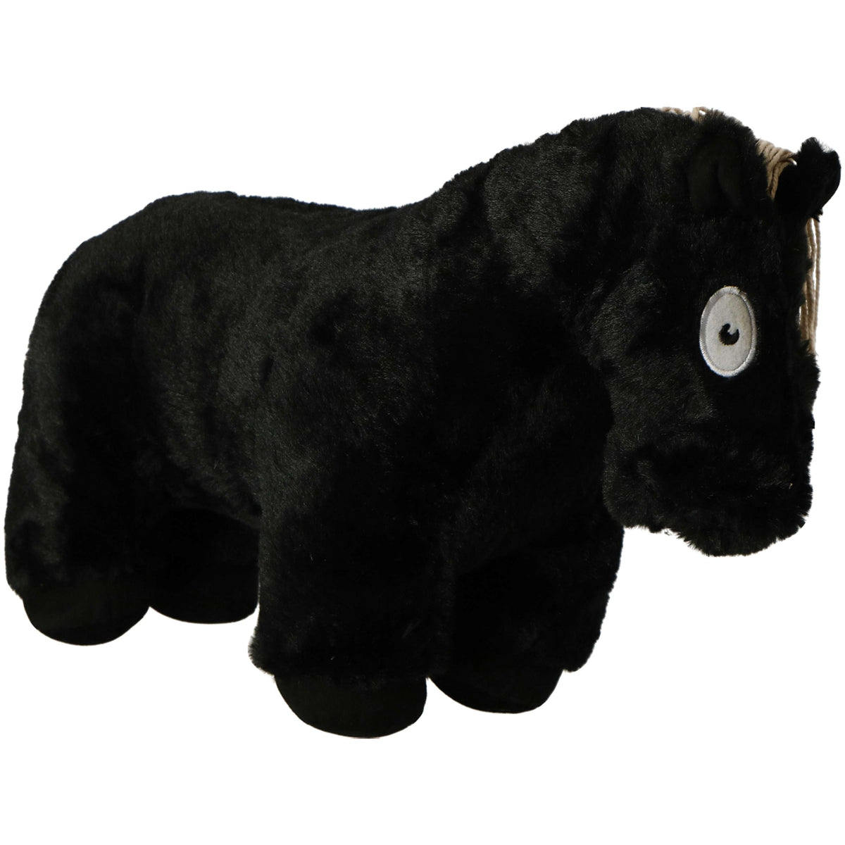 Crafty Ponies Pferde Kuscheltier Schwarz DE