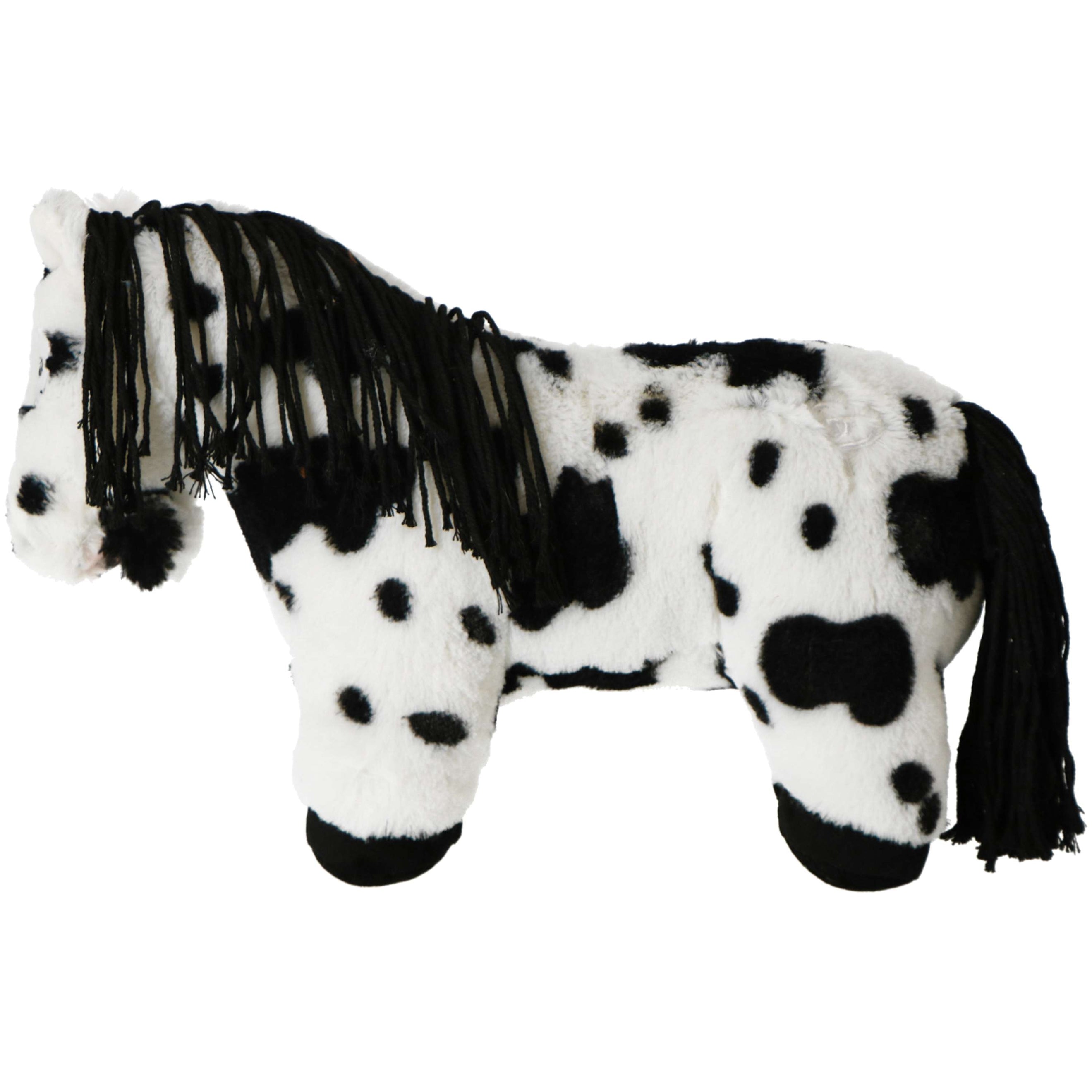 Crafty Ponies Pferde Kuscheltier Schwarz Bunt