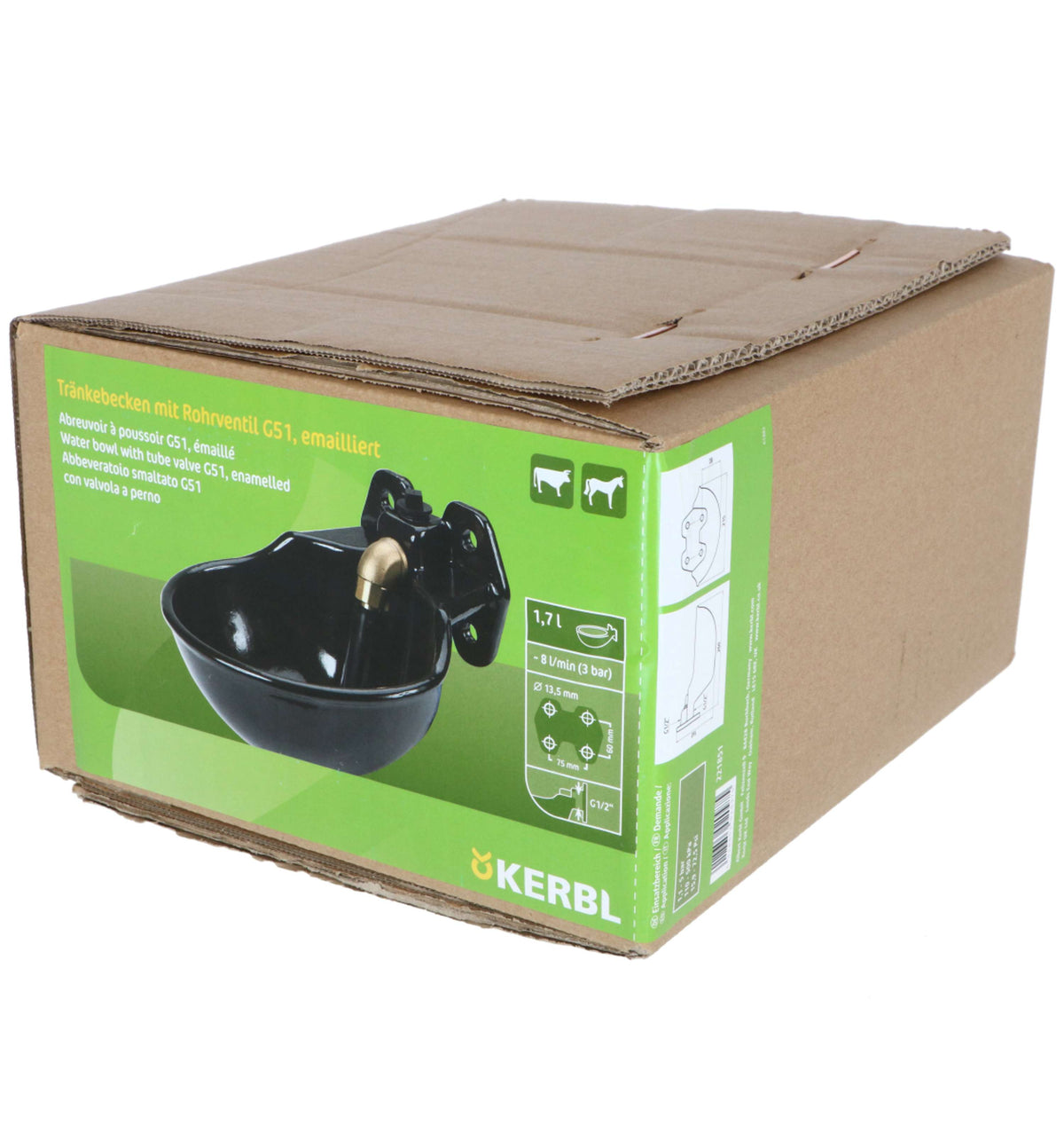 Kerbl Ventiltränkebecken Eurohorse G51