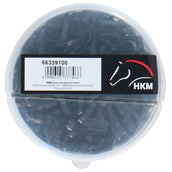 HKM Einflechtgummis Soft 450St Schwarz